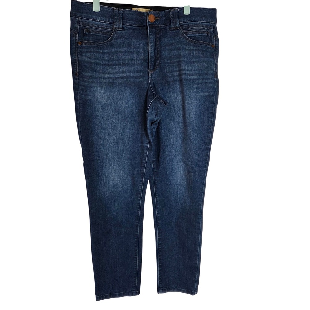 Democracy Women's 12 Ab Technology Jeans Dark Wash Stretch Skinny Denim